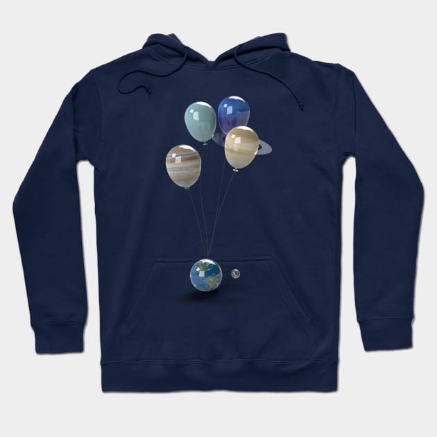 Earth & the Gas Giants Hoodie by DKrumpp